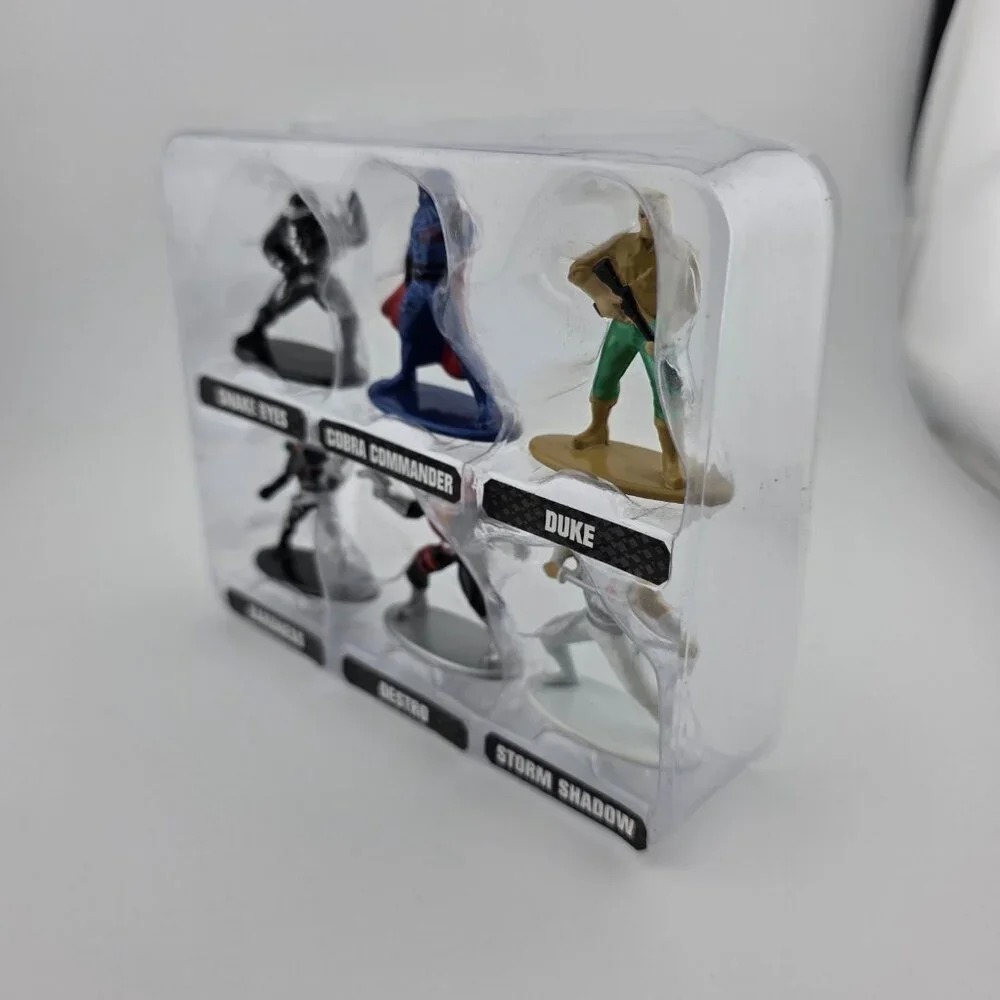 Hasbro GI Joe - Jada Toys - Nano 1.75 inch - Metalfigs Snake Eyes Diecast Figure